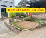 CHÍNH CHỦ BÁN LÔ ĐẤT 46,5M TẠI BIÊN GIANG-HÀ ĐÔNG-HÀ NỘI
