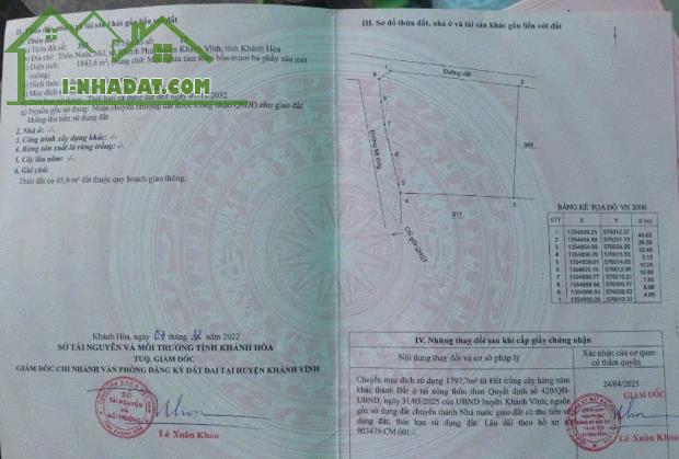 Bán lô góc Khánh Phú gần full thổ cư mặt đường bê tông phù hợp đầu tư phân lô - 3