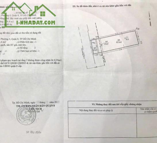 Nhà ngang 5m – xây tự do, tiện ích ngập tràn, hiếm có khó tìm! Trung Tâm Phường 4 Quận 8 - 1