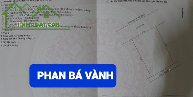 🔴💥Bán đất đường Phan Bá Vành, Sơn Trà, Đà Nẵng