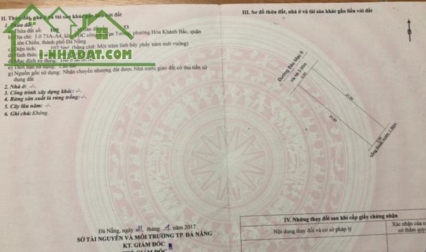 🔴💥Bán đất đường đường Bàu Mạc 6, Liên Chiểu Đà Nẵng. - 1