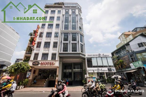 Cần bán Tòa nhà MT Ng. Thị Minh Khai, Quận 1, 6.1x13m, Hâm-8 lầu, HĐT 110tr/tháng, 65 tỷ.