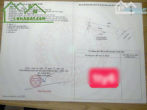 CÁCH BIỂN 2KM - TT PHƯỚC HẢI . LONG ĐẤT KHU CAMPINH ĐỒNG GIÓ - 1