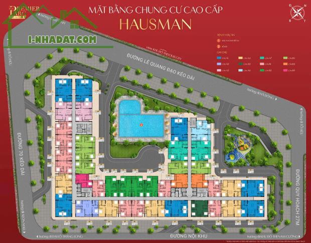 Bán căn hộ 56.1m2, 75 triệu/m2 tại dự án Hausman Đại Mỗ, ngay Lê Quang Đạo kéo dài,. - 3