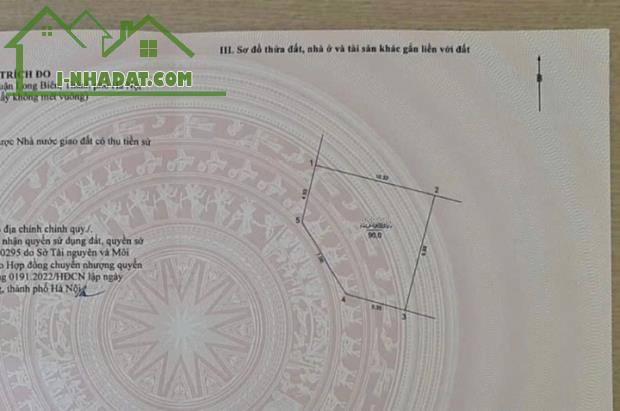 Chính chủ cần bán Lô góc TĐC  Giang Biên DT 90m2 - 15 tỷ.