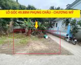 CHÍNH CHỦ CẦN TIỀN BÁN LÔ ĐẤT 49,88M ẠI PHỤNG CHÂU-CHƯƠNG MỸ-HÀ NỘI
