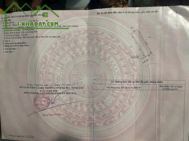 Bán gấp nhà cấp 4 ngay trường học cấp 1 xã Lộc An Bà Rịa Vũng Tàu - 2