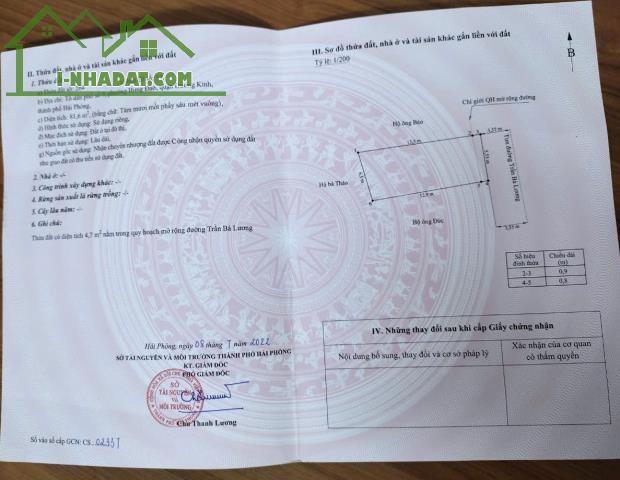Bán đất Hưng Đạo - Dương Kinh - Hải Phòng