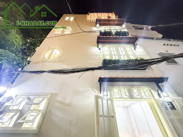 🌈3.96 TỶ - HẺM XE HƠI - SAU CĂN MẶT TIỀN NGUYỄN VĂN ĐẬU, P5 BÌNH THẠNH - 4 TẦNG CÓ SÂN TH - 4