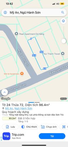 Bán lô Góc 2MT đường Bà Huyện Thanh Quan và Mỹ Đa Đông 11, DT 98m2 giá 14ty5 LH 0942992361 - 2