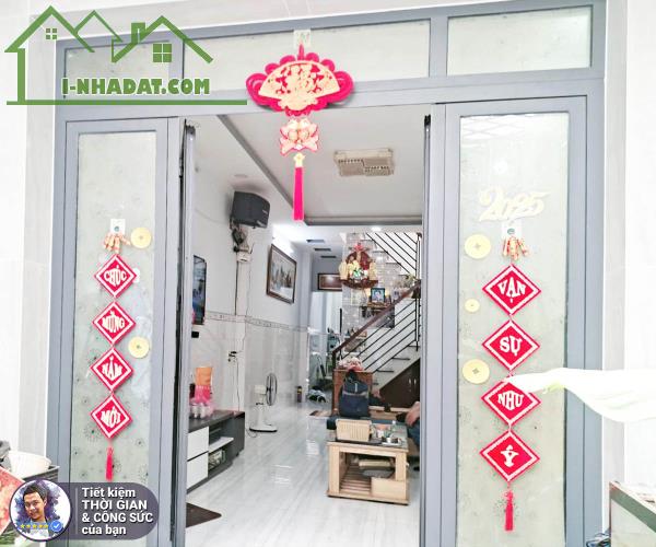 BÁN NHÀ LÊ VĂN LƯƠNG. 47M2. 3.3MX14.2M. NHÀ MỚI 2 TẦNG. HẺM 3M. SÁT LOTTE MART - 5