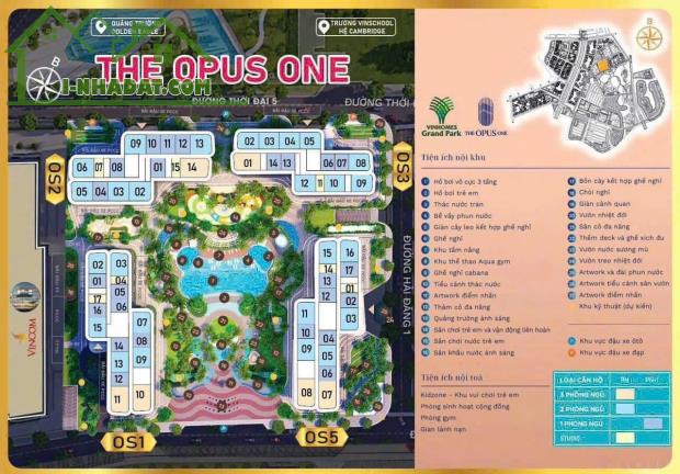 SỐNG SANG CHUẨN GIỚI THƯỢNG LƯU TẠI THE OPUS ONE – DEAL ĐẸP CHỈ TỪ 2,5 TỶ - 2