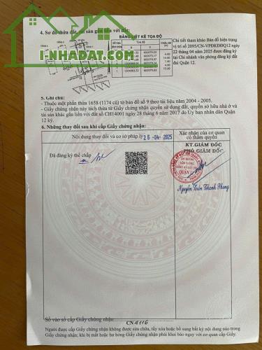 BÁN NHÀ 1 TRỆT 2 LẦU - ĐƯỜNG 8M, THẠNH XUÂN 48, Q.12 – GIÁ CHỈ 4,8 TỶ - 1