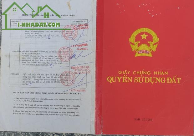 CHÍNH CHỦ BÁN ĐẤT SẴN SỔ TRUNG TÂM LONG TÂM – BÀ RỊA-VŨNG TÀU - 1