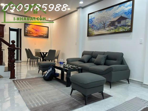 Bán Nhà 2 Tầng Mới Xây full NT-May lạnh, Tivi– 85m² – SHR – Gara ÔTô –ngay Chợ Long - 2