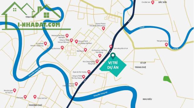 Chính Chủ Bán 2 Lô Đất Vị Trí Trung Tâm Đẹp Nhất Dự Án Seoul Ecohome Tràng Duệ - 5