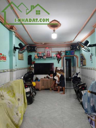 HƠN 2 TỶ CÓ NHÀ 3 TẦNG 6PN HẺM 3 GÁC THÔNG - CVPM QUANG TRUNG- TÂN CHÁNH HIỆP- QUẬN 12 - 2