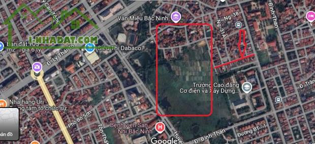 Bán đất sát công viên văn miếu Bắc Ninh
