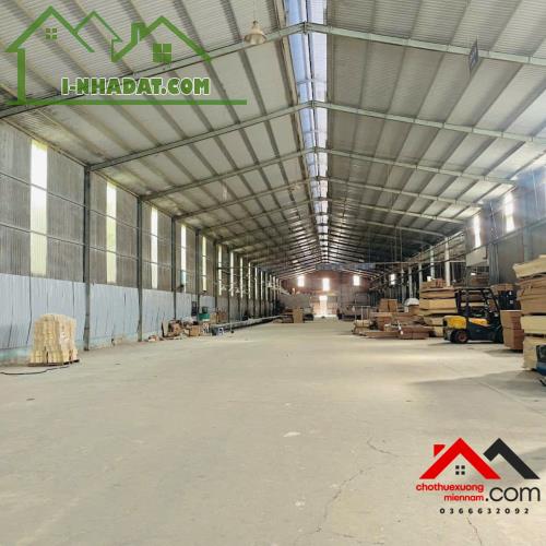 Cho thuê xưởng 4.800m² tại Thuận An, Bình Dương – Giá 290 triệu/tháng. Liên hệ: