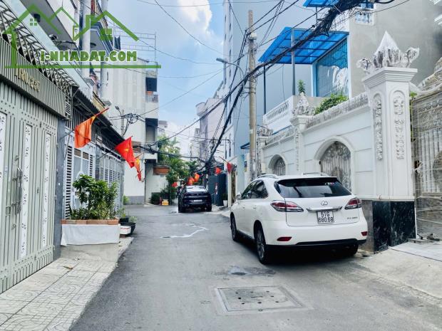 Bán nhà 6 Tầng có 50CHDV, Hẻm 8m Quang Trung gần Phan Huy Ích, 11.7x24m, 28.5 tỷ. - 2