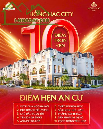CHÍNH THỨC NHẬN BOOKING DỰ ÁN HỒNG HẠC PHÚ MỸ HƯNG BẮC NINH