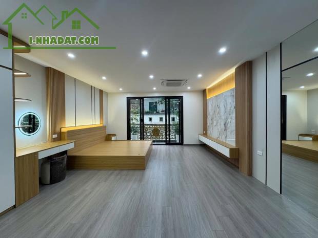 BÁN NHÀ GẦN HỒ ĐỀN LỪ, NGÕ THÔNG, Ô TÔ TRÁNH, 7 TẦNG THANG MÁY, THÔNG SÀN, KINH DOANH - 4