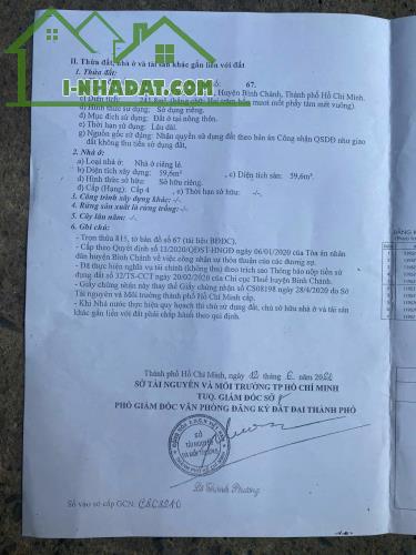 Bán nhà mặt tiền đường Vĩnh Lộc, Vĩnh Lộc A, Bình Chánh - 1