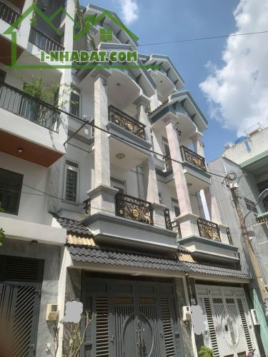 Bán nhà mới 4 tầng, 6pn, HXH, Hà Huy Giáp, Quận 12, chỉ 5.3 tỷ