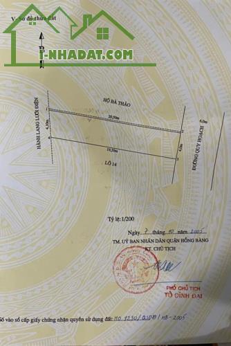 Bán lô đất ngay cạnh trường cấp 3 Hồng Bàng  80m giá chỉ có 3,1x tỷ  LH 0979087664 - 4