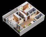 Ra hàng tầng 8 tầng 10 chung cư thương mại Yên Bình Complex vốn ban đầu chỉ 400tr căn 2 PN