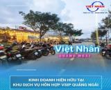 BÁN LÔ ĐẤT TRỤC CHÍNH KHU A - KHU DỊCH VỤ HỖN HỢP VSIP QUẢNG NGÃI