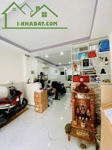 4❌11m, BÁN NHÀ 4 TẦNG, HẺM Ô TÔ 4M thông, LÊ VĂN THỌ, P8 GÒ VẤP, NHỈNH 5 TỶ - 1