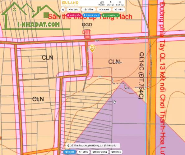BÁN RẺ (10x56=560m2) ĐẤT THỔ CƯ MẶT TIỀN QL14C VÀO 200M 470 Triệu - 1