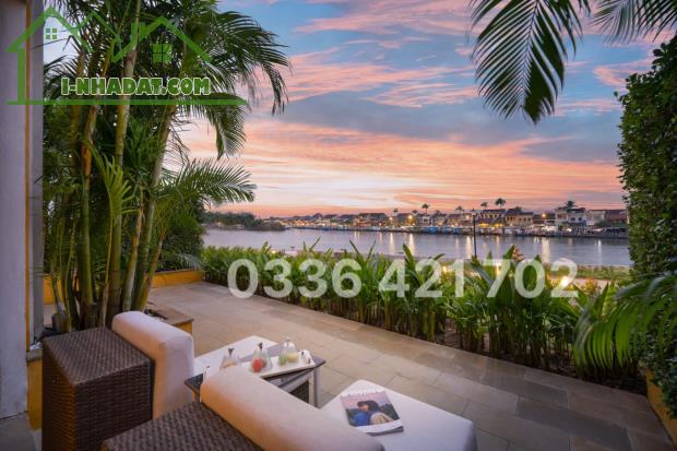 Độc quyền lô view sông cực chill mặt tiền đường QH 13m5 ven TP Hội An - 3