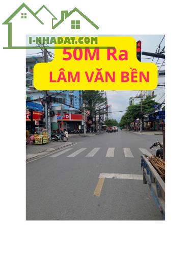 🆘NHỈNH 80TR/M2-HXH LÂM VĂN BỀN-XE HƠI ĐỖ CỬA-NGANG HƠN 8M