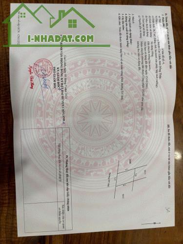Bán Lô Đất Mặt Tiền Dường Nhựa xã Tân Nghĩa, Huyện Cao Lãnh, Đồng Tháp - 2