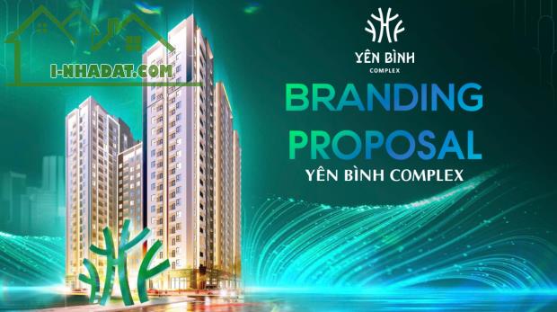 Chung cư Yên Bình Complex căn góc hướng hồ và căn hướng KCN tầng 8, tầng 10 chỉ 1,3 tỷ