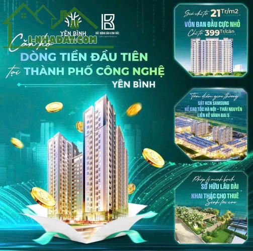 BÁN CĂN CHUNG CƯ THƯƠNG MẠI - SÁT SAMSUNG - YÊN BÌNH COMPLEX THÁI NGUYÊN - 3