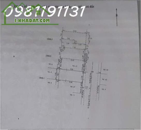 BÁN NHÀ NGANG 10M TRẦN ĐẠI NGHĨA 325M² –  XE TẢI – PHÒNG TRỌ 22PN – GIÁ 15 TỶ TL