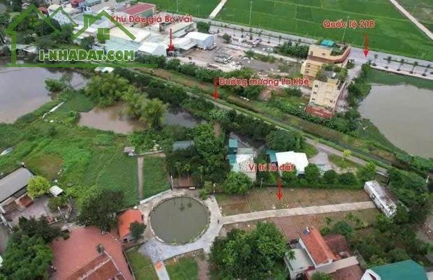 Chính chủ bán lô đất vuông vắn 41.5m² ô tô đỗ cửa tại thôn Kim Thành, xã Kim Thư