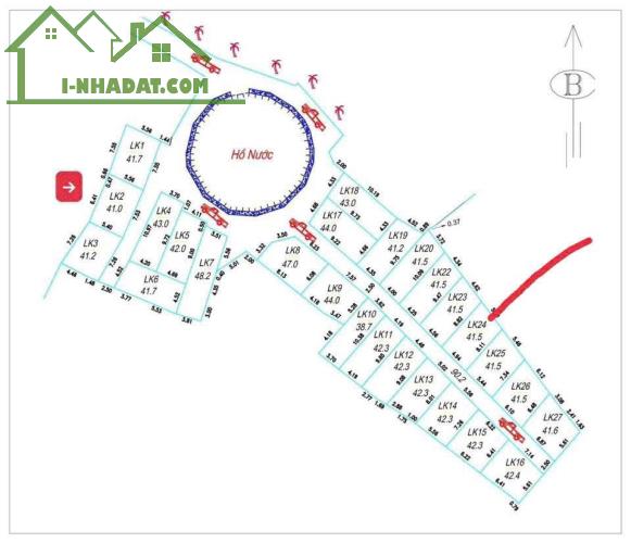 Chính chủ bán lô đất vuông vắn 41.5m² ô tô đỗ cửa tại thôn Kim Thành, xã Kim Thư - 2