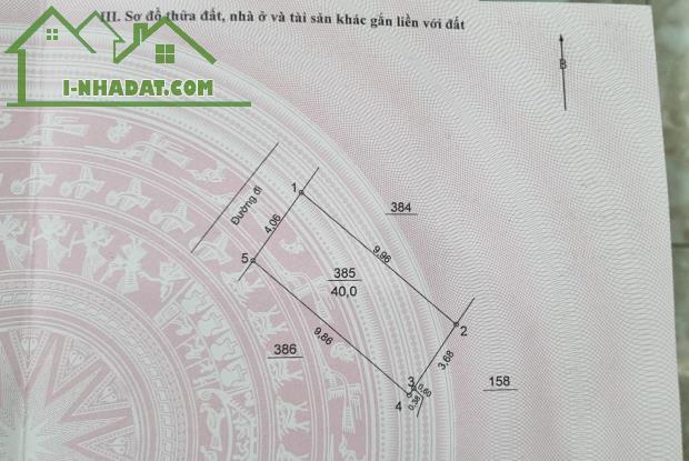 TRUNG TÂM THANH TRÌ, GẦN Ô TÔ 40M2 4 TẦNG MẶT TIỀN 4,2M 5,4 TỶ - 2