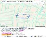 Bình Thạnh Hxh tránh 162m2 ngang 11m vuông đẹp tiện phân lô, xây chdv, villa