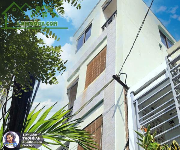 BÁN NHÀ XÓM CHIẾU. 34M2. 4 TẦNG KIÊN CỐ BTCT. 3 NGỦ. HẺM GẦN 4M. SÁT ĐƯỜNG LỚN - 11