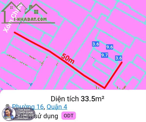 BÁN NHÀ XÓM CHIẾU. 34M2. 4 TẦNG KIÊN CỐ BTCT. 3 NGỦ. HẺM GẦN 4M. SÁT ĐƯỜNG LỚN - 10