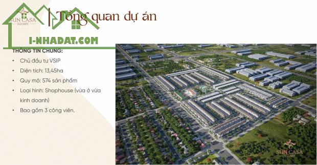 DỰ ÁN SUNCASA SQUARE – SHOPHOUSE TÂM ĐIỂM ĐẦU TƯ & AN CƯ TẠI BÌNH DƯƠNG - 3