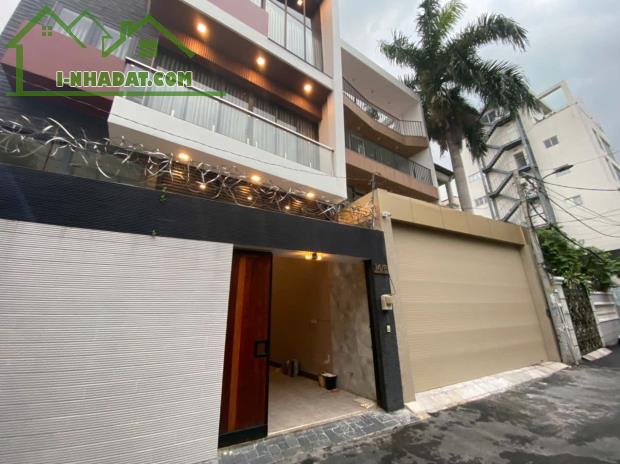 Cho Thuê Biệt Thự nội khu VIP Lam Sơn Q.Bình Thạnh - DT: 8x23m - 4 Tầng Sân Vườn- Gía hấp - 1