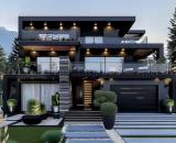 Bán biệt thự góc 2 mặt tiền Nguyễn Gia Trí (D. 2), Bình Thạnh. 9x21m, hầm 5 tầng, 36 tỷ.