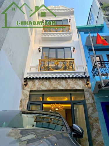 Nhà 4 tầng mới đẹp – HXH 7m – có sân để ô tô – Lê Hồng Phong, Quận 10 – nội thất nhập khẩu