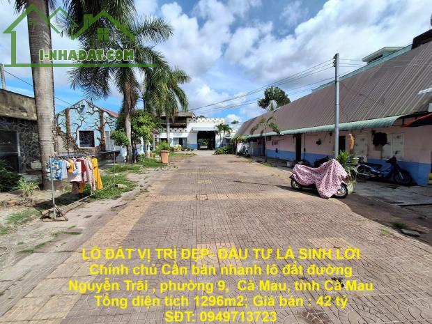 LÔ ĐẤT VỊ TRÍ ĐẸP- ĐẦU TƯ LÀ SINH LỜI Chính chủ Cần bán nhanh lô đất tp Cà Mau tỉnh Cà Mau - 4